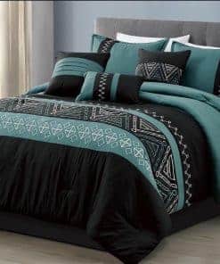 Juego de Edredón de 7 Piezas con Diseño Nativo Americano