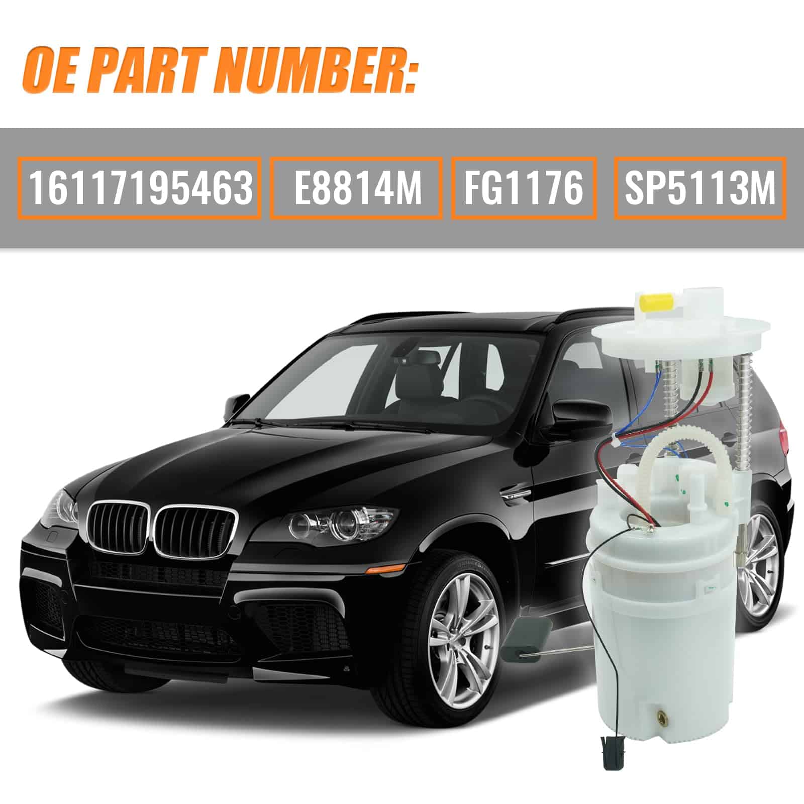 Bomba de Combustible Eléctrica de Repuesto 16117195463 - Imagen 4