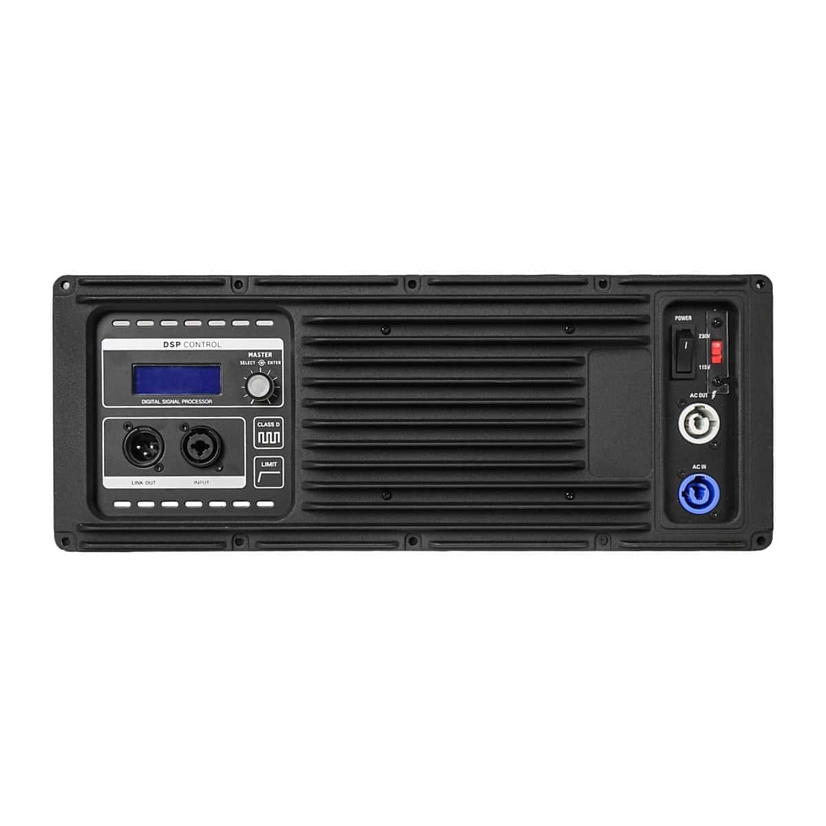 Amplificador Plateado de Clase-D Sound Town 550W Continuos,