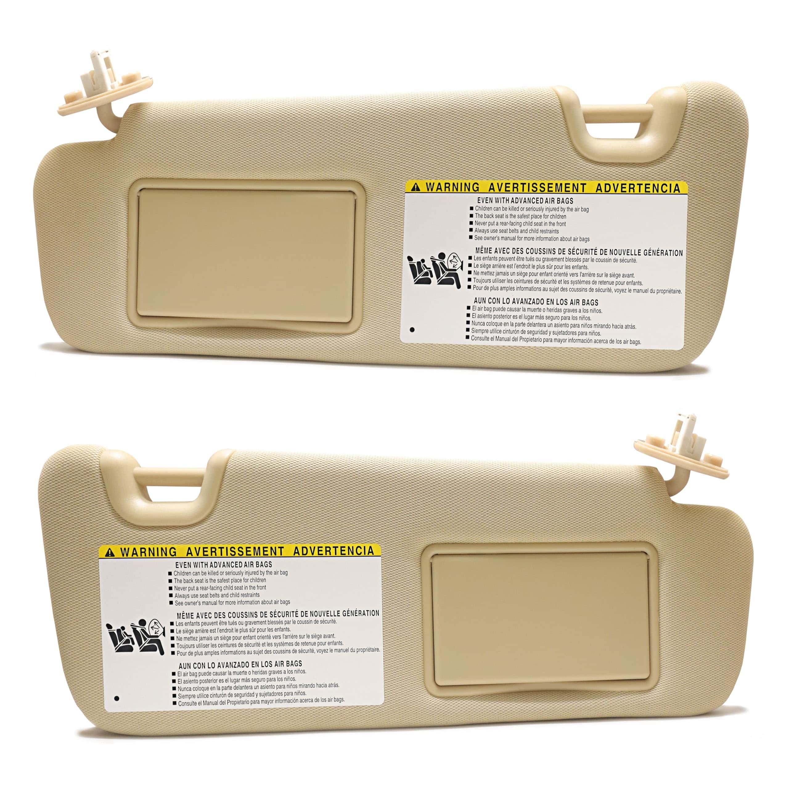 SENDSHINE Visera Solar Izquierda y Derecha para Toyota - Imagen 3