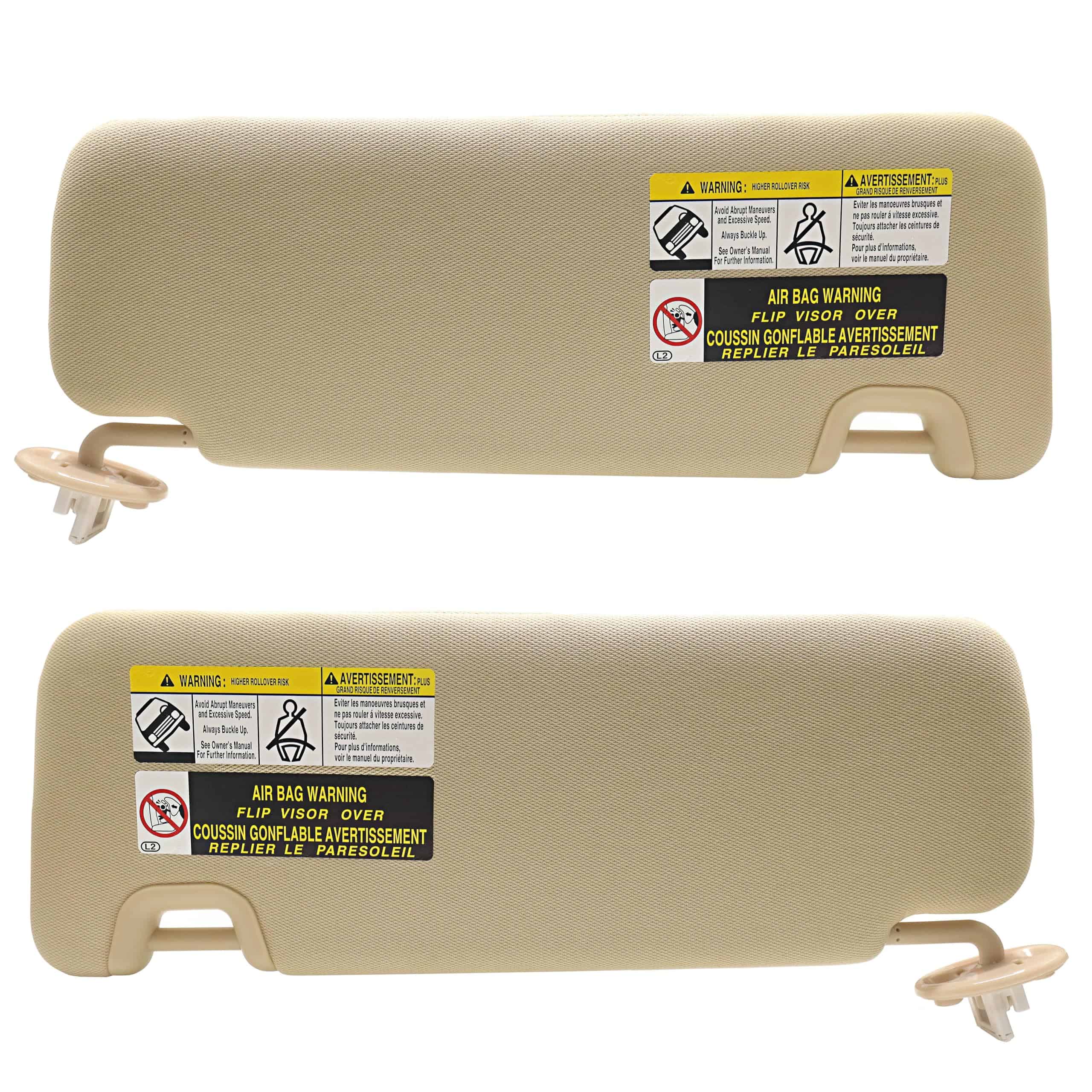 SENDSHINE Visera Solar Izquierda y Derecha para Toyota - Imagen 7