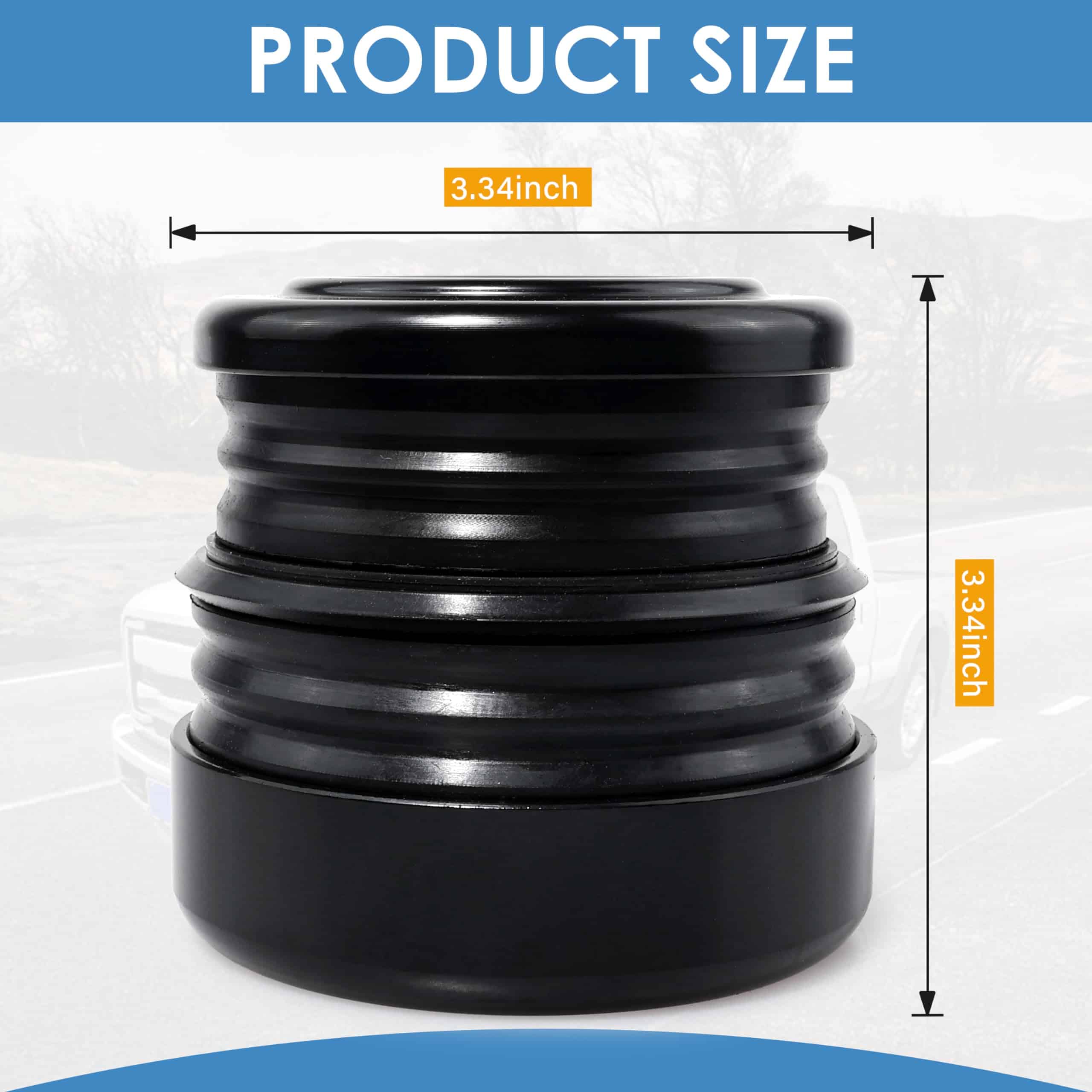 Soporte de Cuerpo de Silicona Compatible con Ford F-250 - Imagen 7