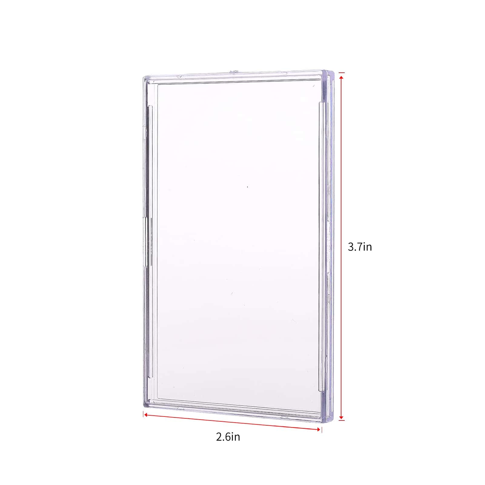 UTCTBC 50 fundas de cartas de béisbol + 10 soportes de - Imagen 3