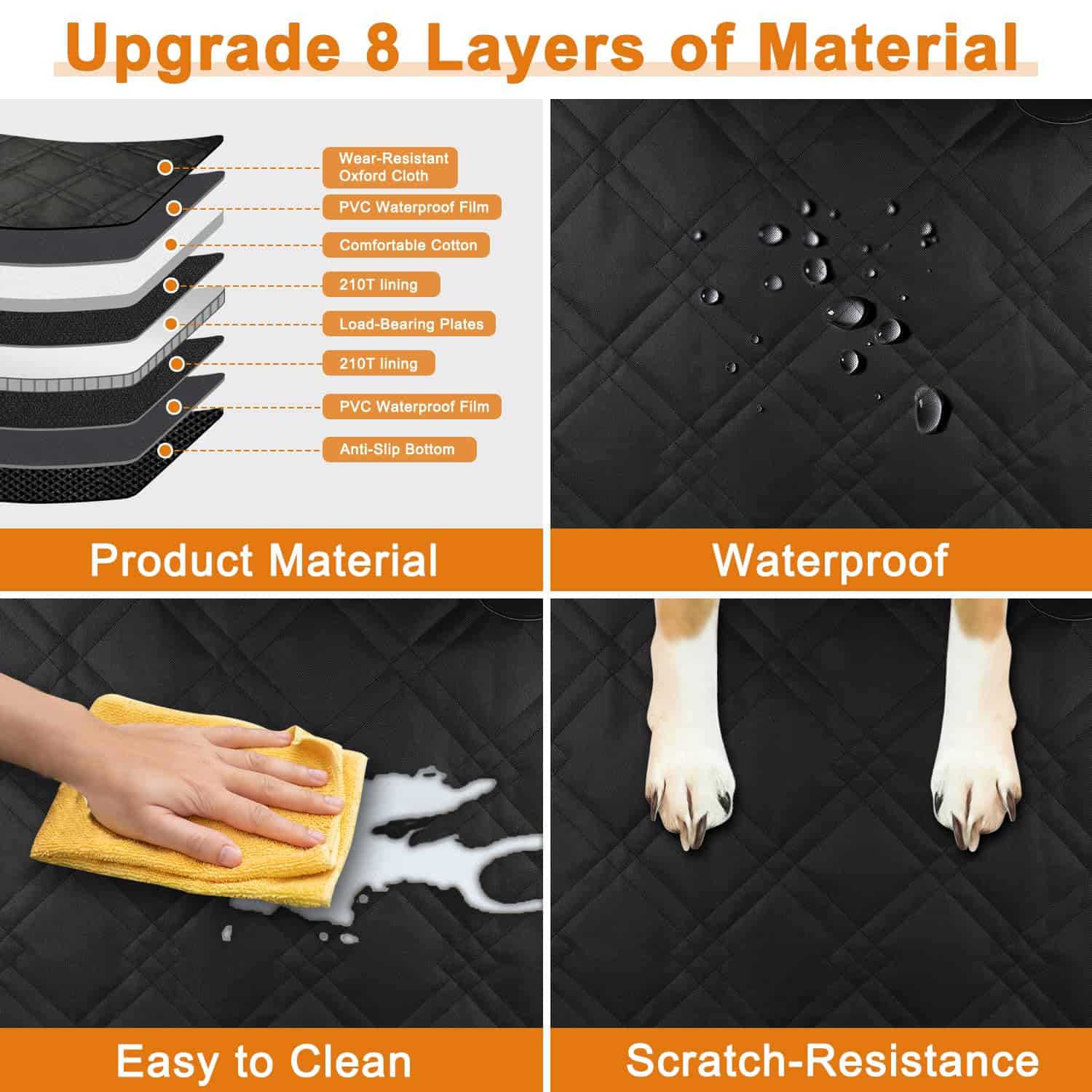 Extensor de Asiento Trasero para Perros Alfheim, Soporte - Imagen 6