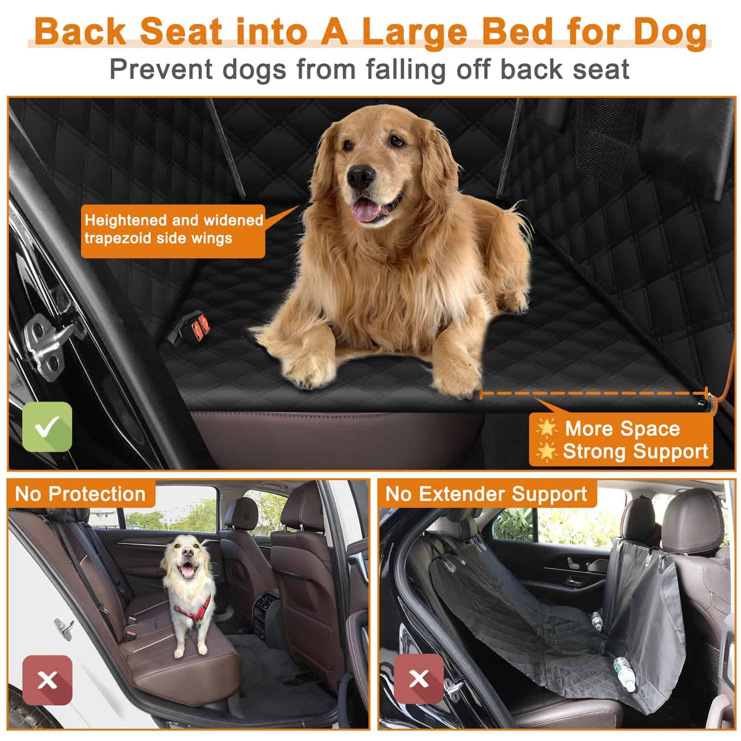 Extensor de Asiento Trasero para Perros Alfheim, Resistente - Imagen 3