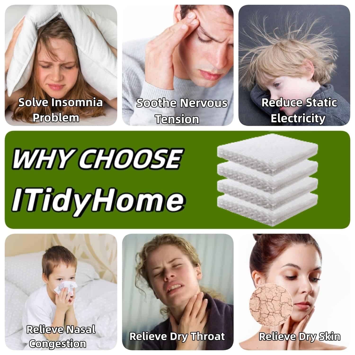 Filtros de Humidificador de Repuesto ITidyHome 4 Pack - Imagen 7
