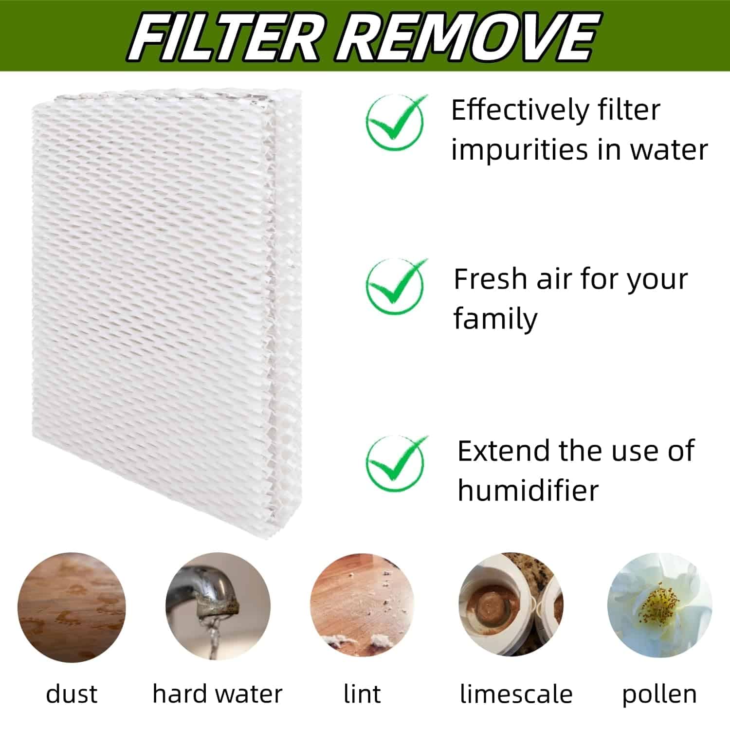 Filtros de Humidificador de Repuesto ITidyHome 4 Pack - Imagen 6