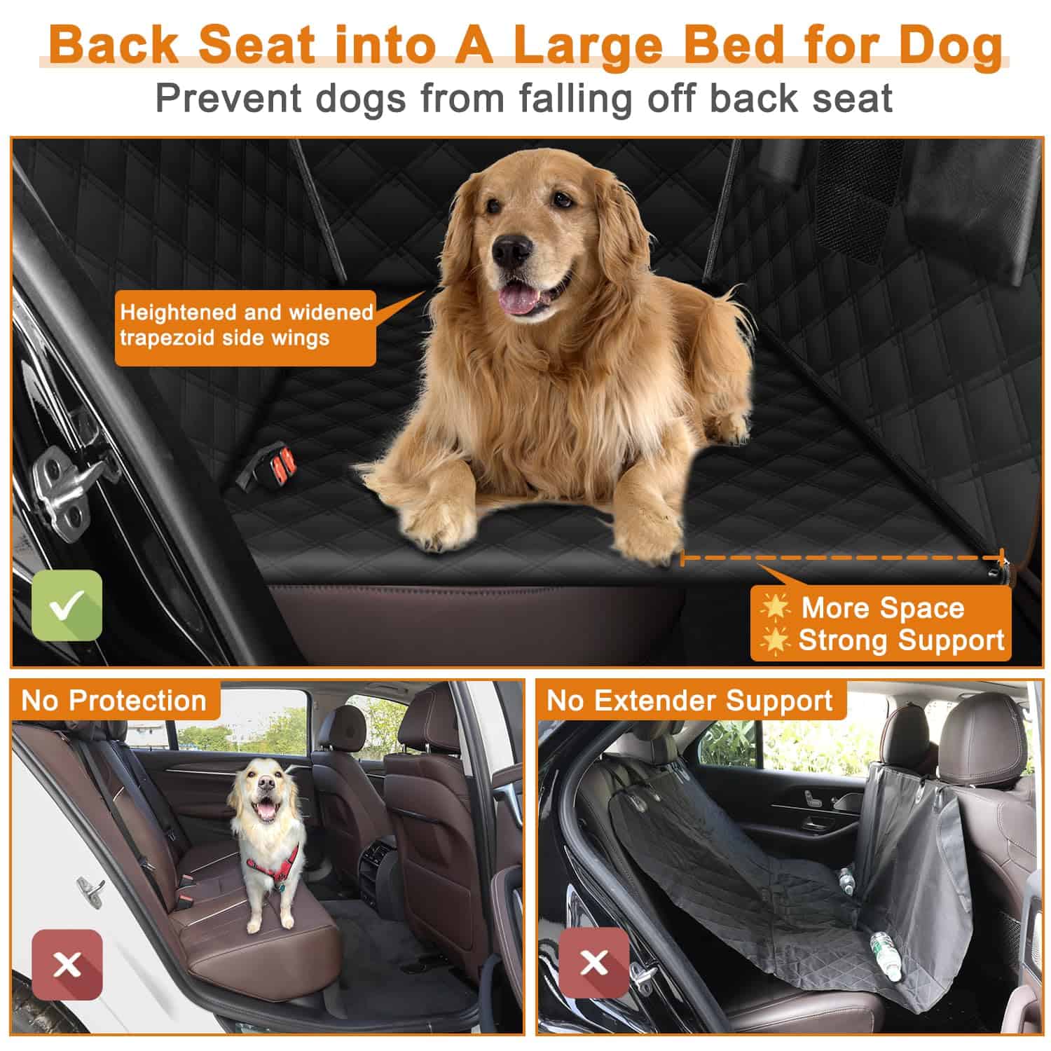 Extensor de Asiento Trasero para Perros Alfheim, Soporte - Imagen 3