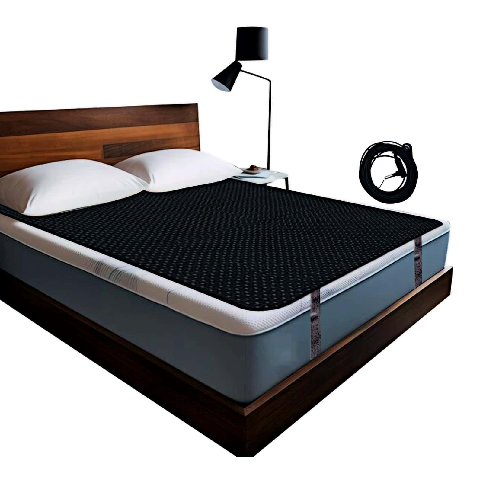 Tapete de conexión a tierra para dormir, tapete de cama de