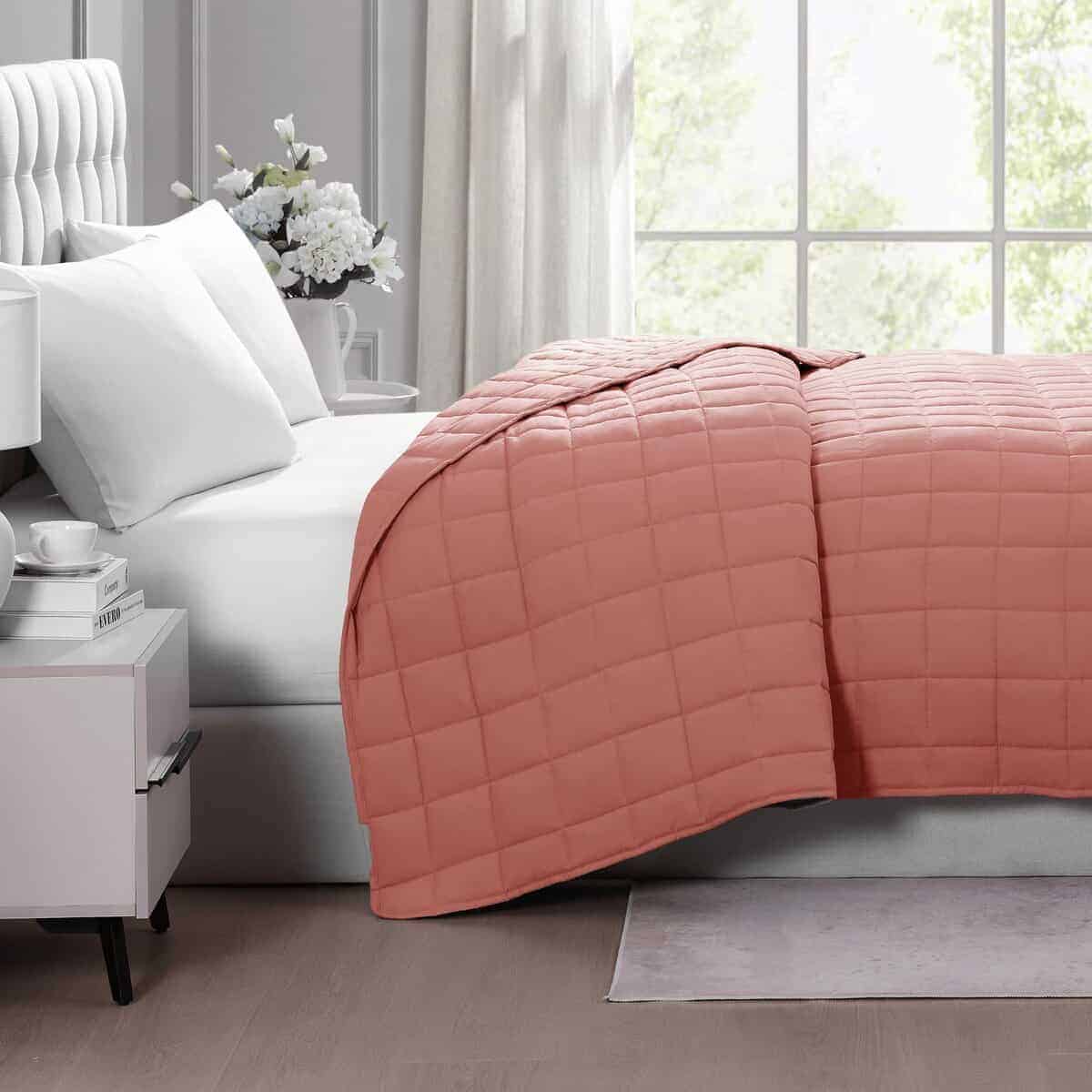 Casa Platino Manta de Tamaño King Pre-Lavada - Mantas - Imagen 6