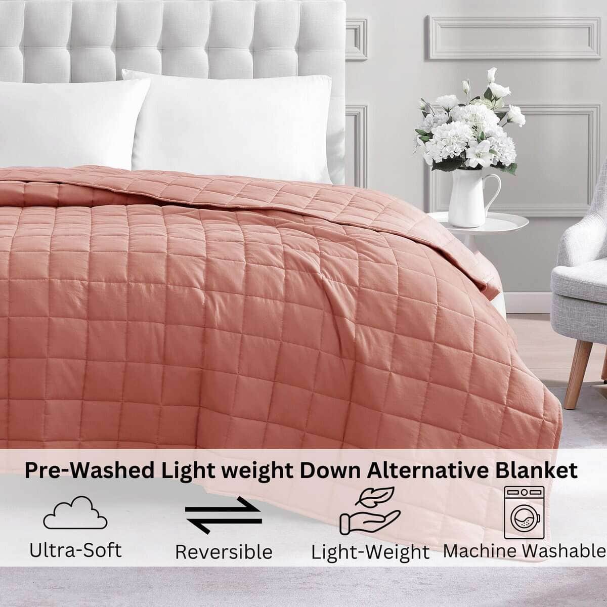 Casa Platino Manta de Tamaño King Pre-Lavada - Mantas - Imagen 4