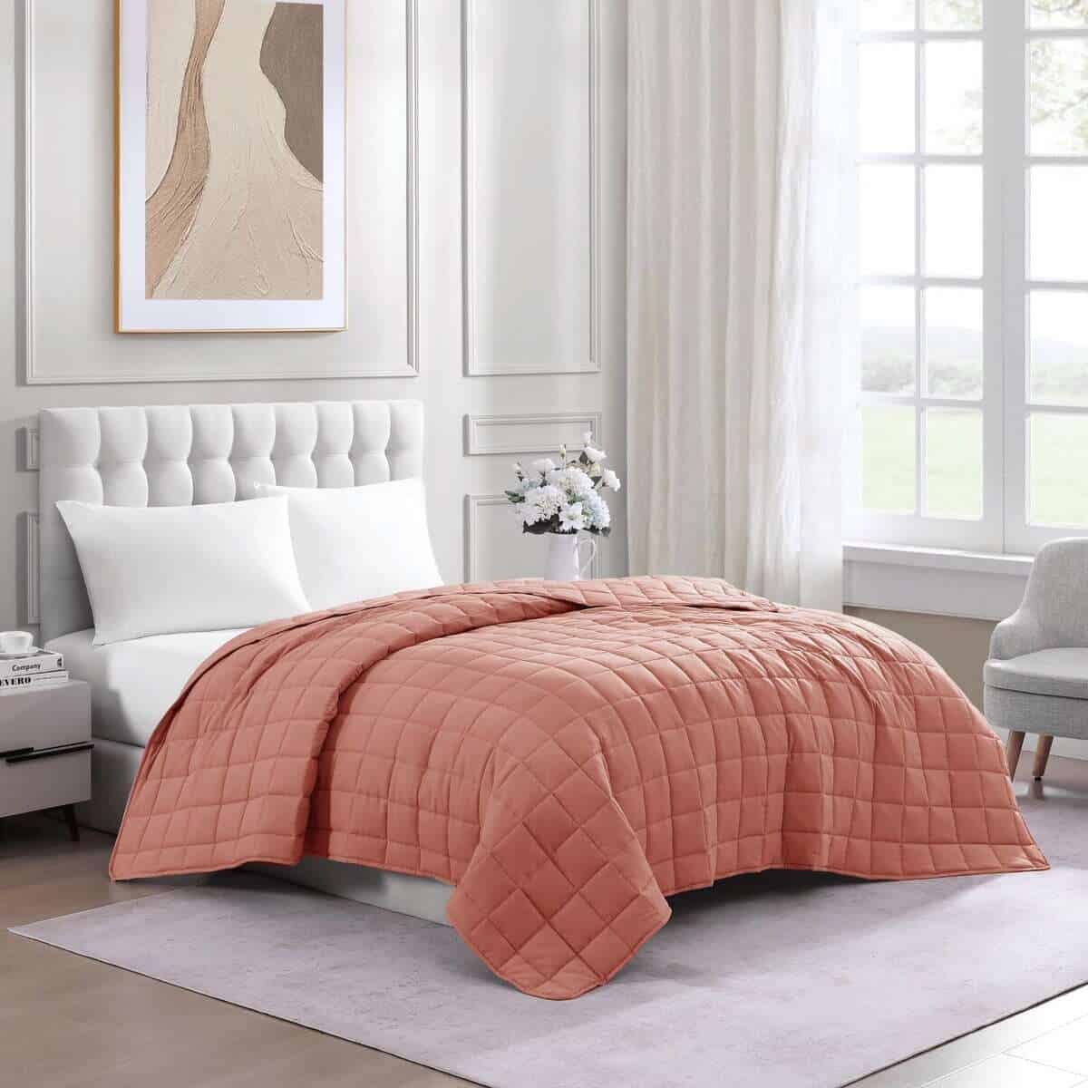 Casa Platino Manta de Tamaño King Pre-Lavada - Mantas - Imagen 7