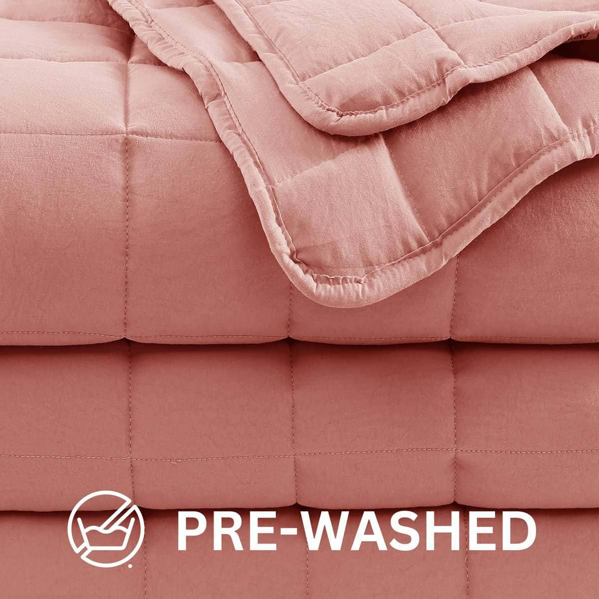 Casa Platino Manta de Tamaño King Pre-Lavada - Mantas - Imagen 5