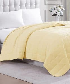 Casa Platino Edredón Acolchado Tamaño King - Suave Edredón