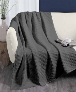 Manta de Cama Waffle DOZ by SIJO, 50% Viscosa Derivada del