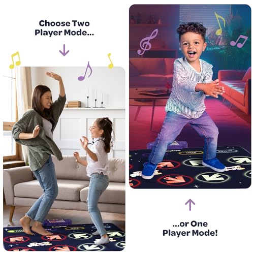 Tapete de Baile JOYBERRI - con 8 Niveles y -Azul Oscuro - Imagen 4