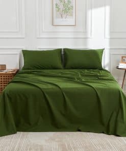 Juego de Sábanas de Algodón 100% de Larga Fibra DOZ by