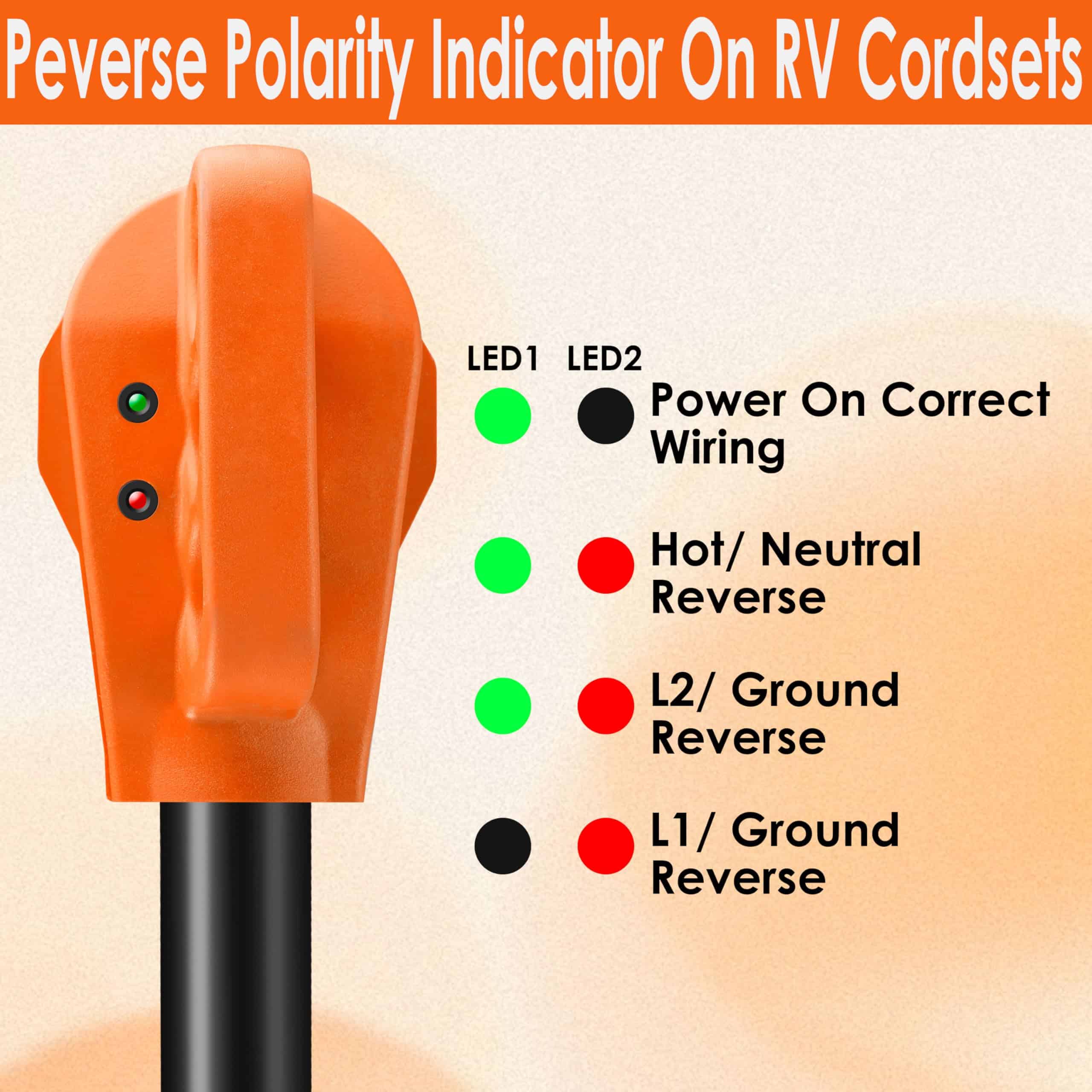 Cable de Extensión para RV de 50 Amperios 15 ft, Cable de - Imagen 3