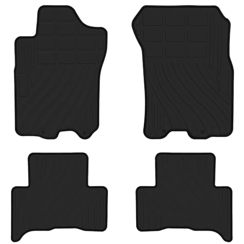 Tapetes de Piso para Automóvil Personalizados -Negro