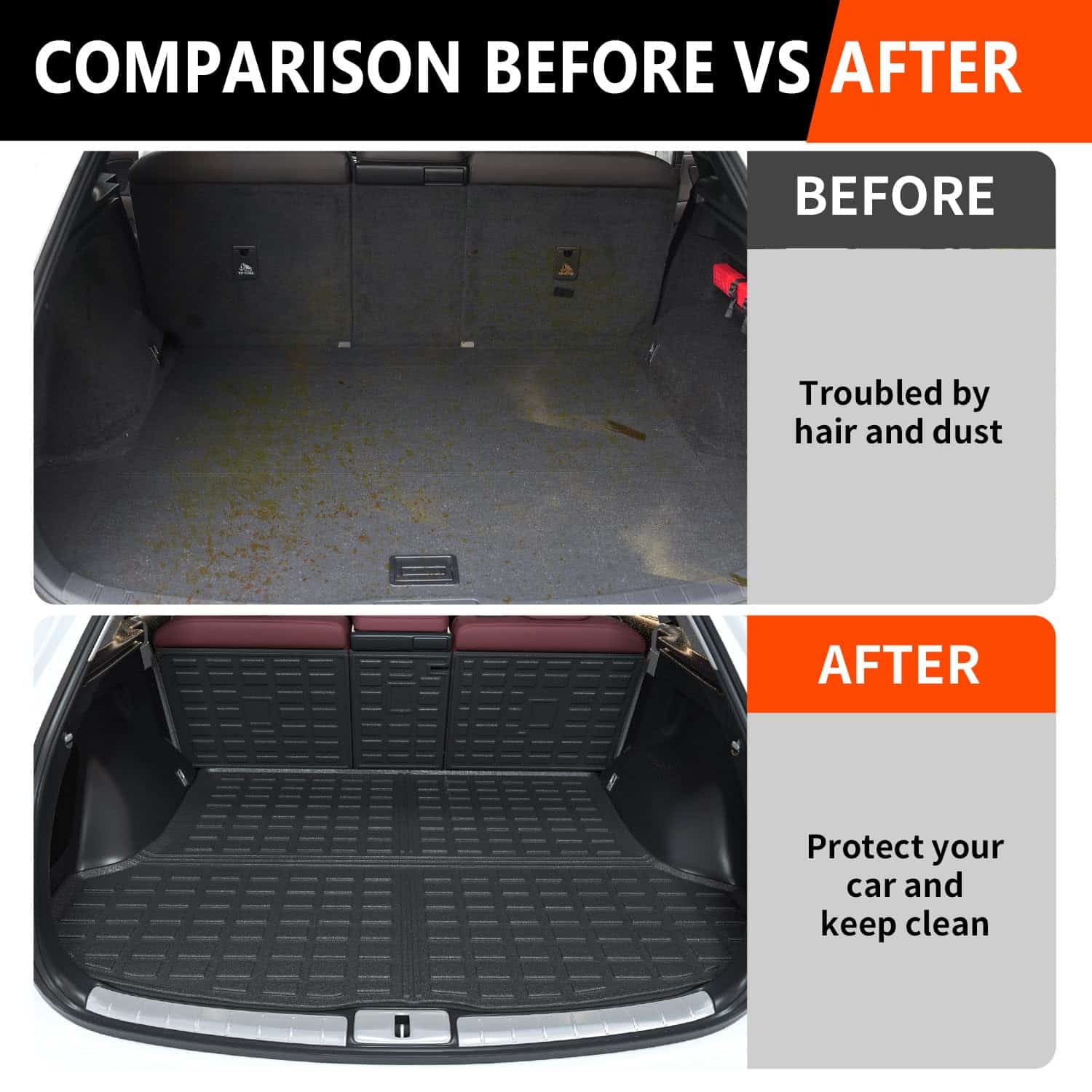 Tapete de Carga Compatible con 2023 2024 Lexus RX350 RX350H - Imagen 4