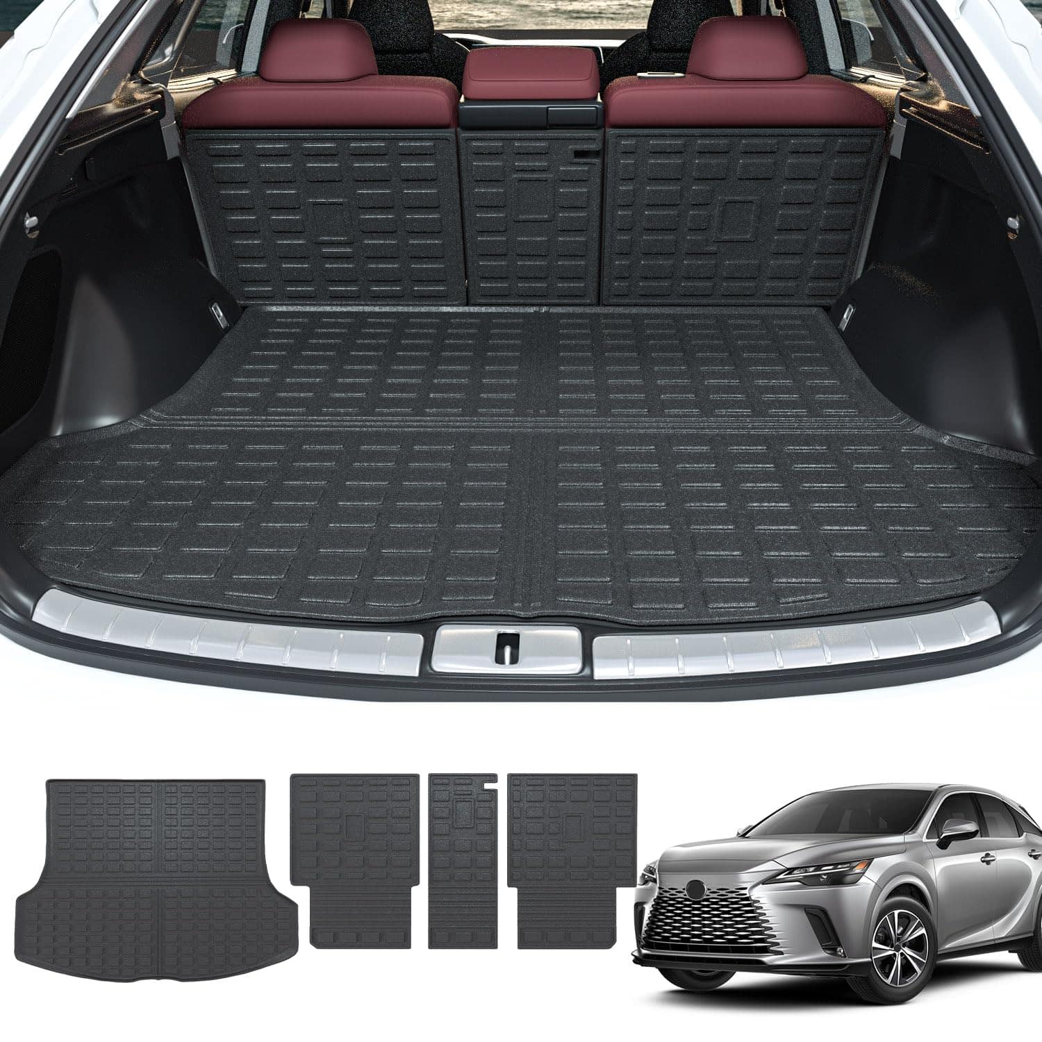 Tapete de Carga Compatible con 2023 2024 Lexus RX350 RX350H