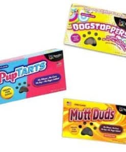Golosinas para perros - Paquete de 3 Mutt Duds, Dogstoppers