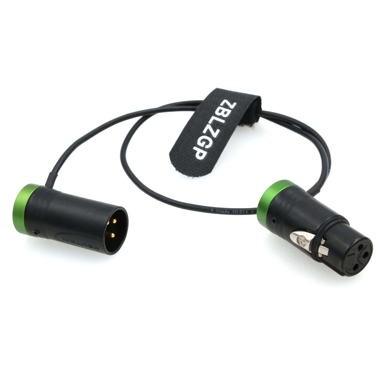 Cable de Audio XLR NEUTRIK de bajo perfil de 3 pines XLR