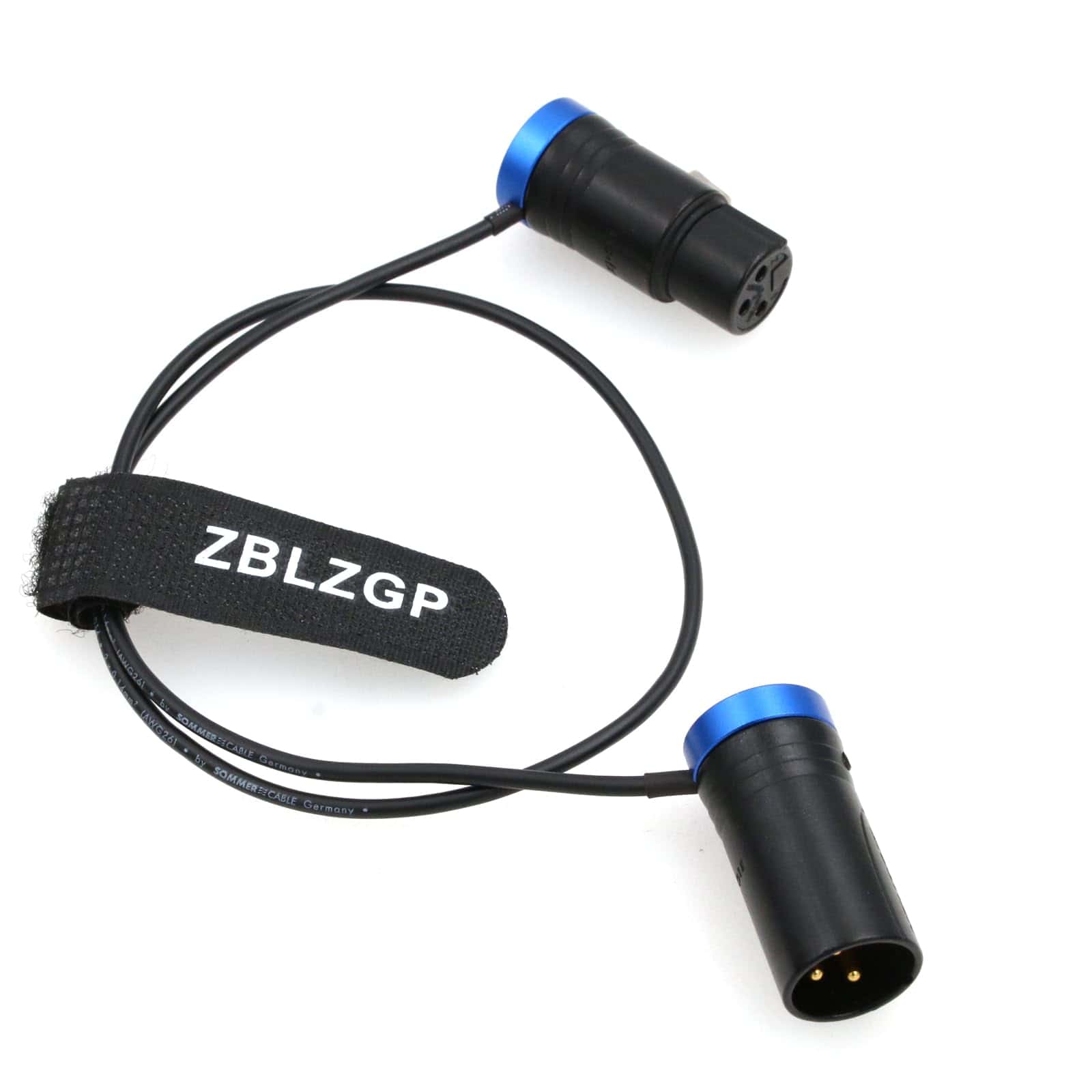 Cable de Audio XLR de bajo perfil ZBLZGP NEUTRIK de 3 pines - Imagen 5