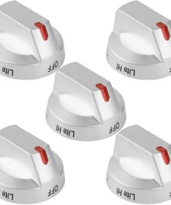 Paquete de 5 perillas de repuesto para estufa DG94-03500A