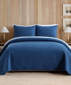 Juego de Edredón de Algodón Wistown tamaño Queen, 3 Piezas