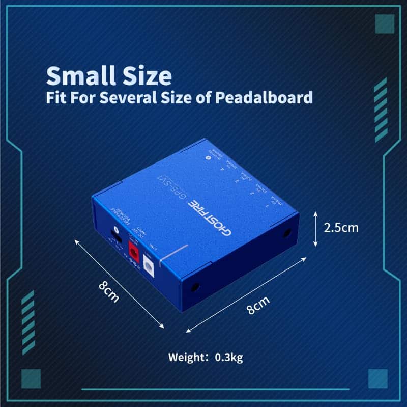 GHOST FIRE Pedal Power Supply Fuente de alimentación - Imagen 6