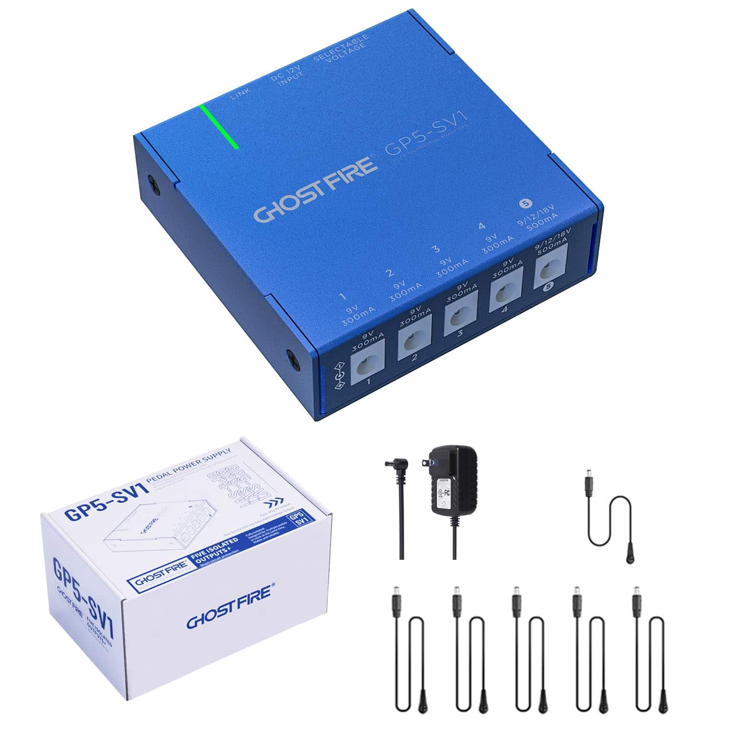 GHOST FIRE Pedal Power Supply Fuente de alimentación