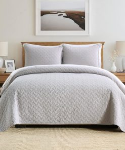 Juego de Edredones de Rey de Algodón Wistown, 3 Piezas