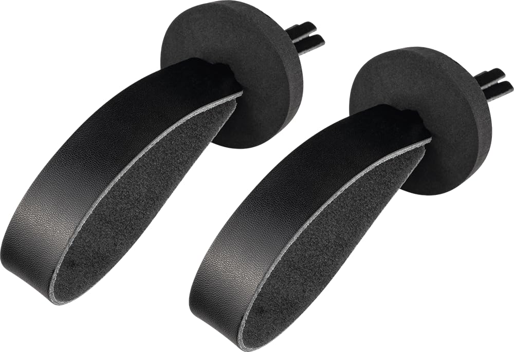 Platillos de latón Nino Percussion con correas, par de 10" - Imagen 6