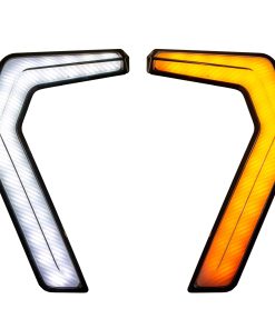 MCSADVENTURES Luces de Colmillos de Señal de Giro LED Para