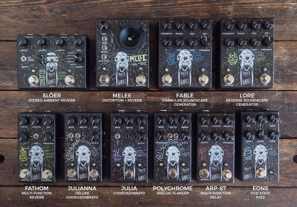 Pedal de Distorsión/Reverb Walrus Audio Melee: Muro de - Imagen 6