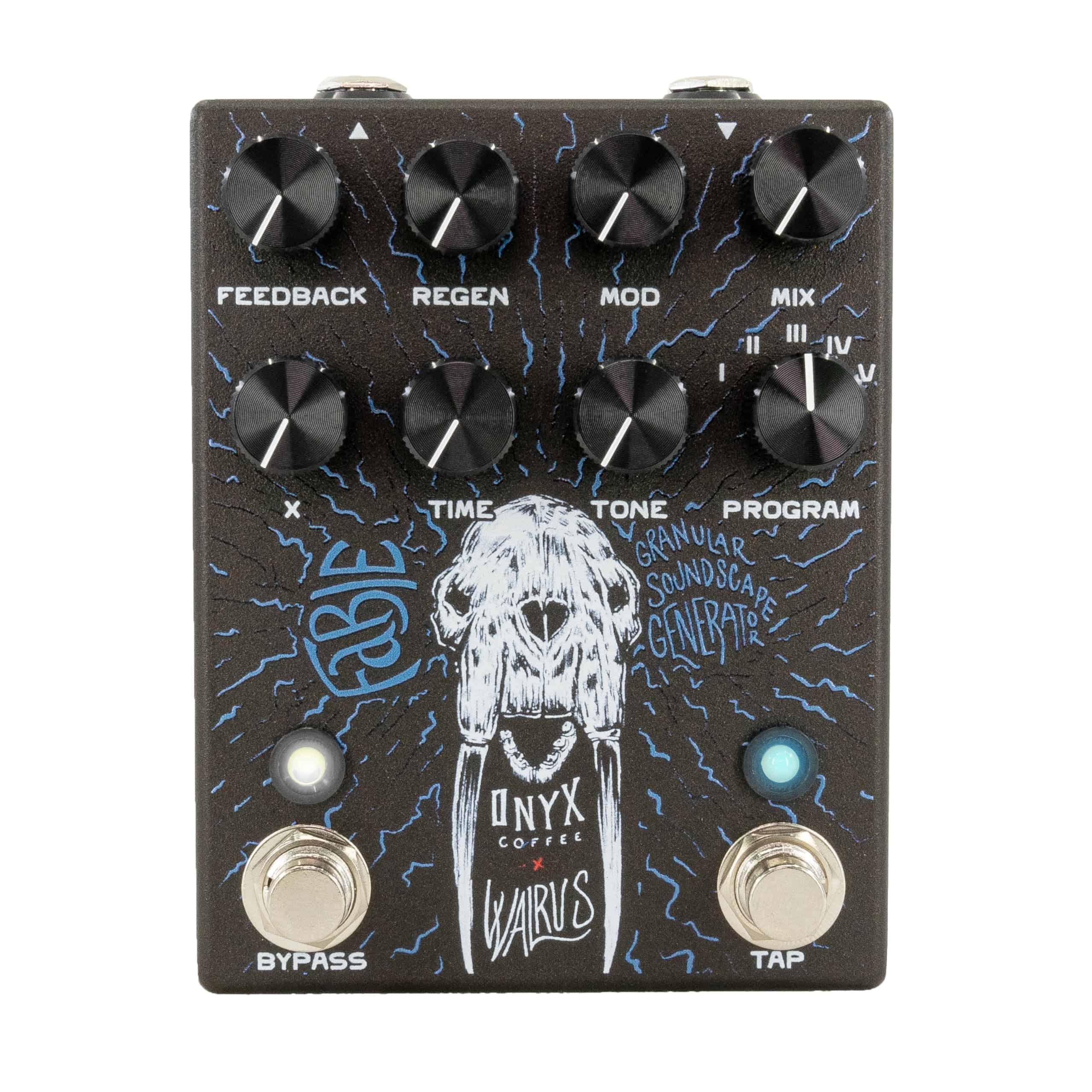 Pedal de retardo generador de paisajes sonoros granulares