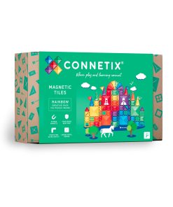 Paquete creativo Connetix Rainbow, 102 Piezas