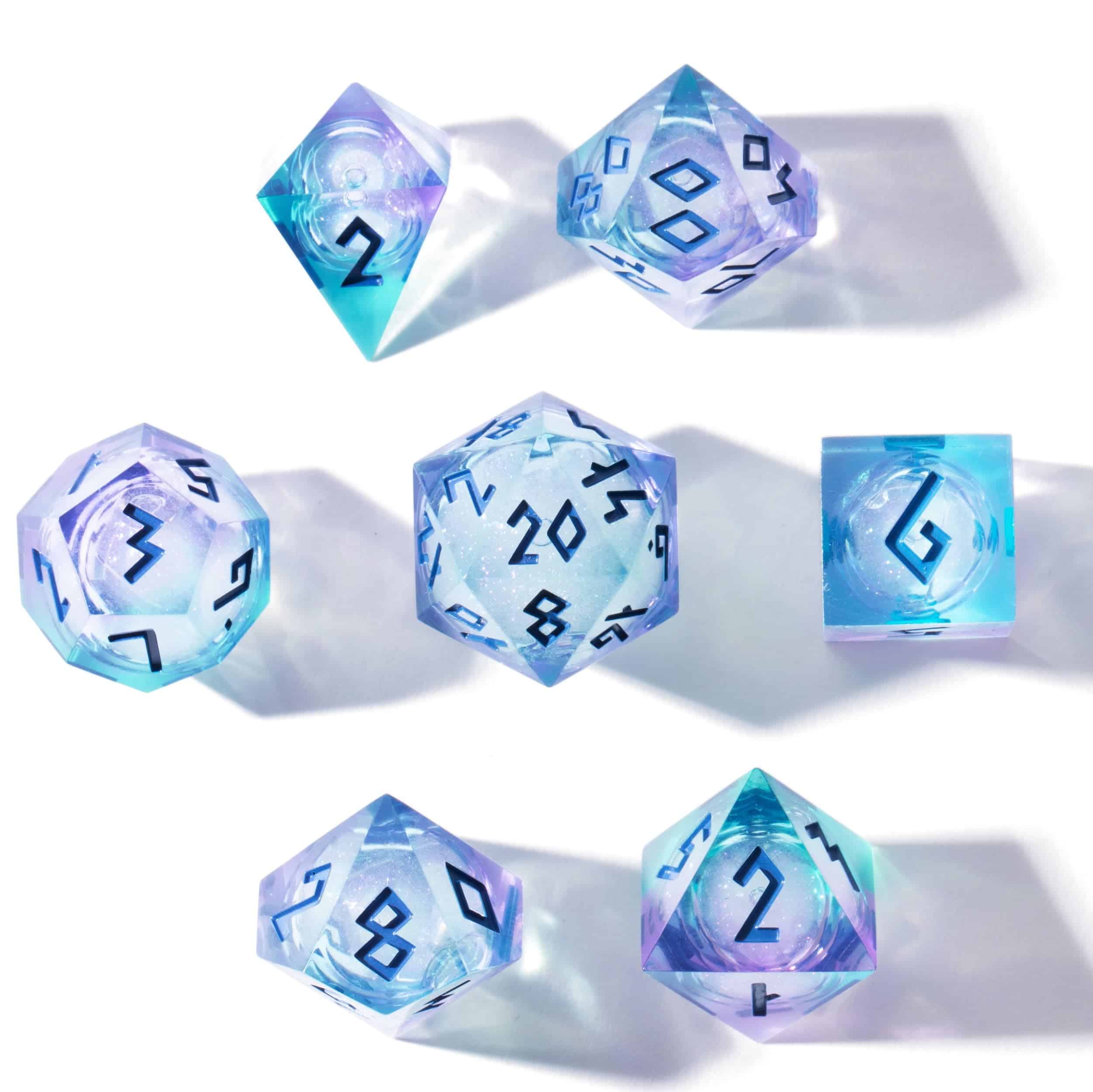 Set de dados con núcleo líquido HEIMDALLR con estuche con - Imagen 3