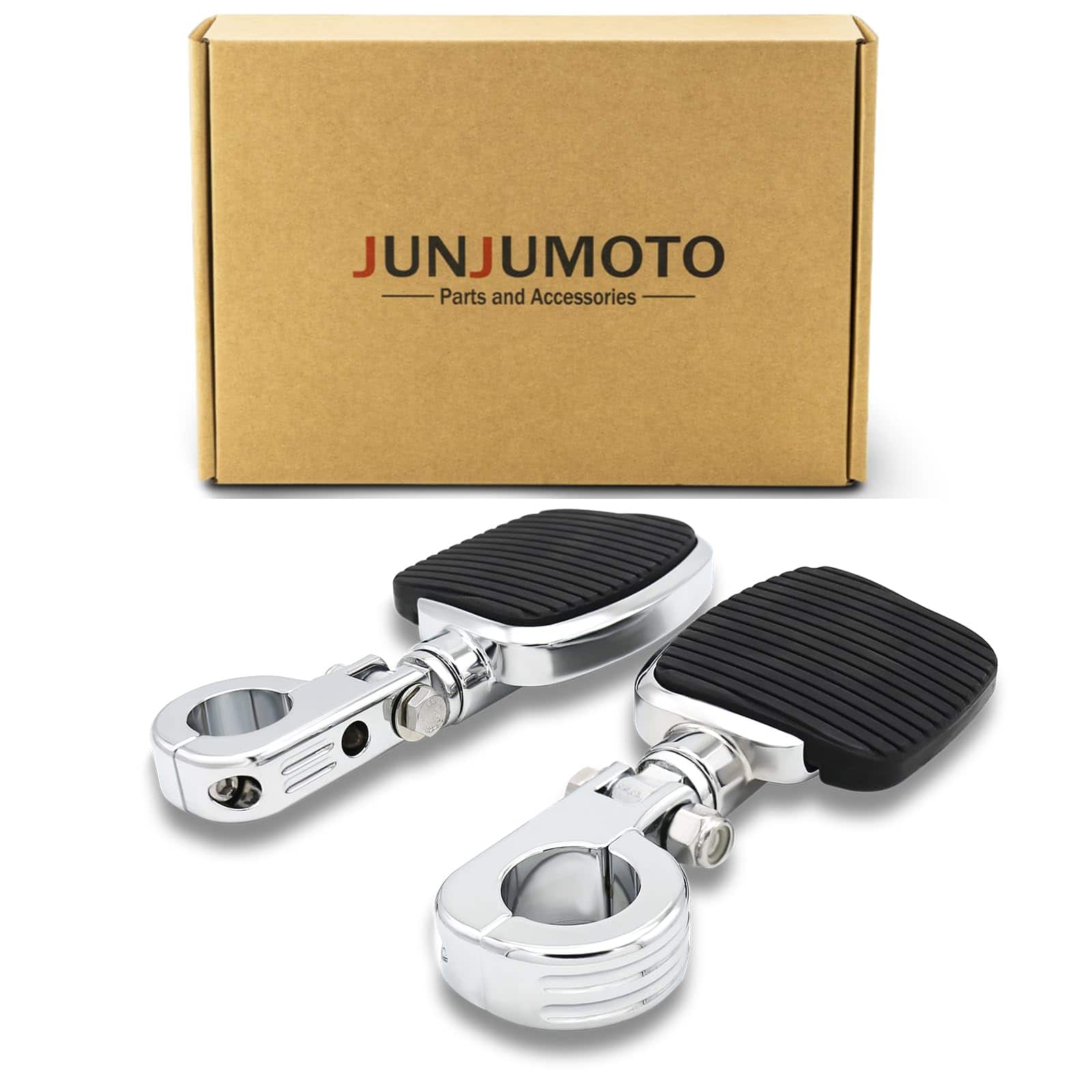 Mini Reposapiés de Motocicleta con Abrazadera P para Harley