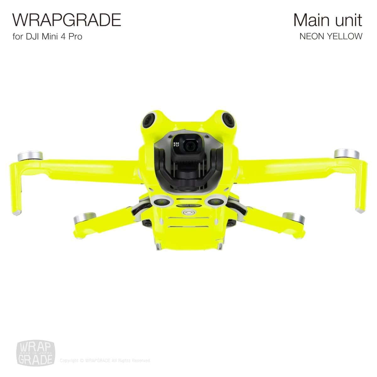 Calcomanías de piel WRAPGRADE compatibles -Amarillo Neón - Imagen 5