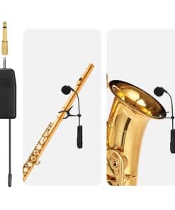 MICVISTA Micrófono Inalámbrico 2.4G para Instrumentos,