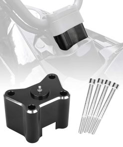 SRESK Elevador de manillar de aluminio billet de 2" para