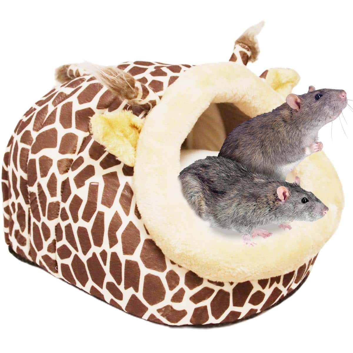 EAEDMY Casa Cama y Escondite para Conejillo de Indias,