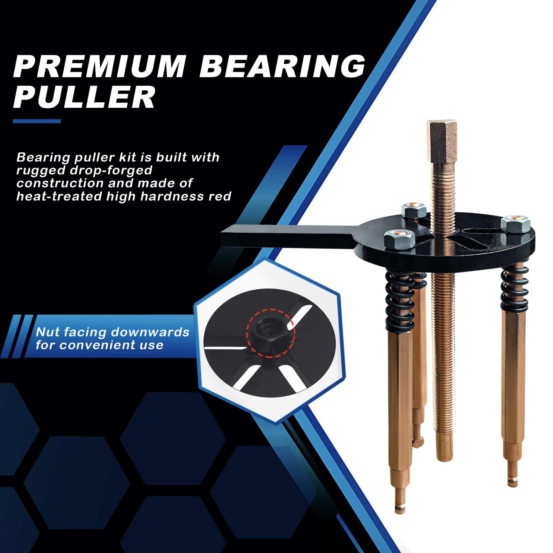 Kit de 36 en1 Separador y Extractor de Rodamientos - Imagen 6