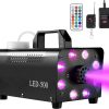 Máquina de Humo Motorenbau con 8 Luces LED, Máquina de Humo