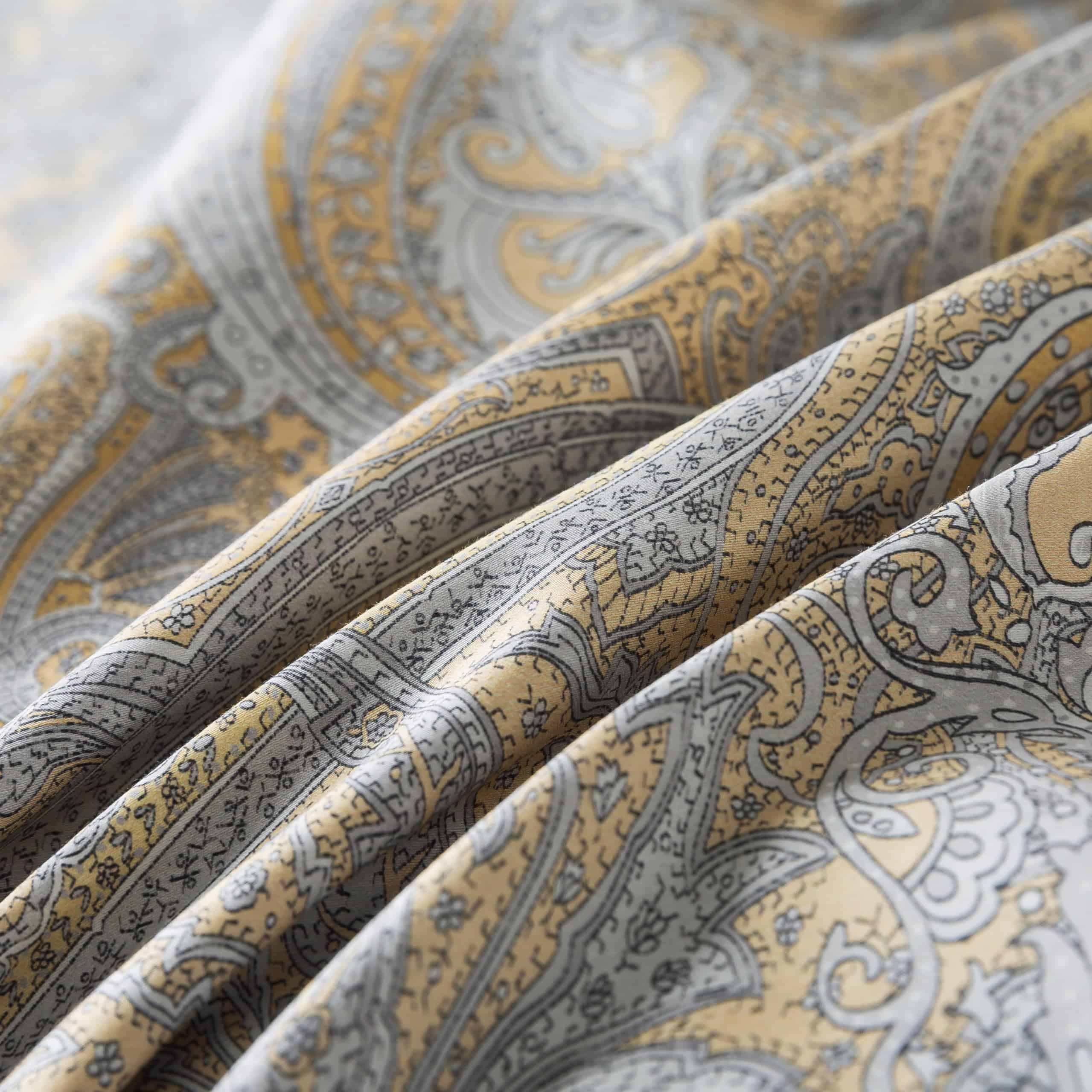 Juego de ropa de cama Softta Vintage Amarillo Gris Tamaño - Imagen 10