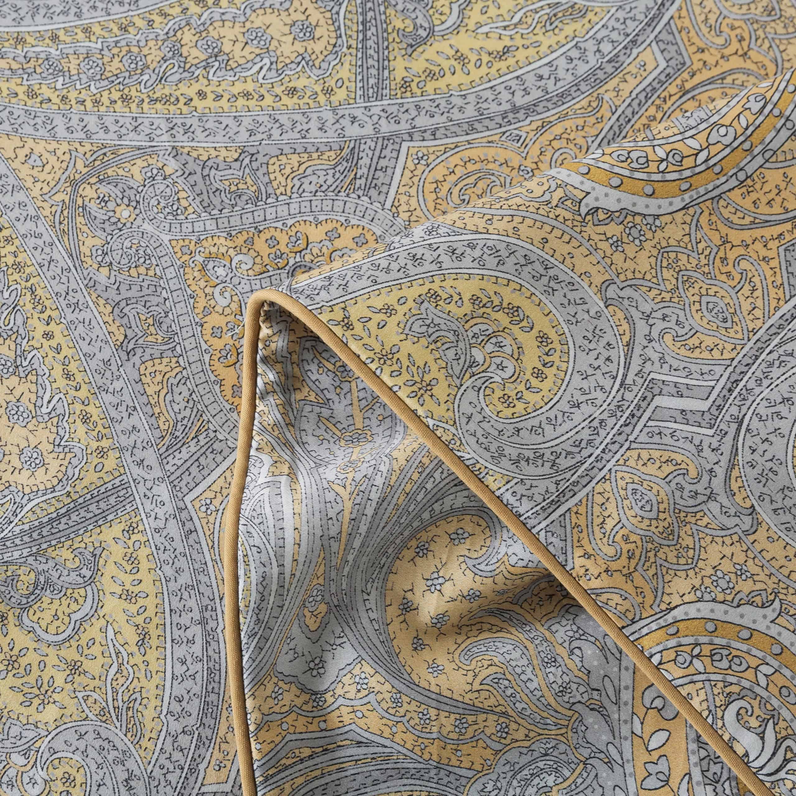 Juego de ropa de cama Softta Vintage Amarillo Gris Tamaño - Imagen 9