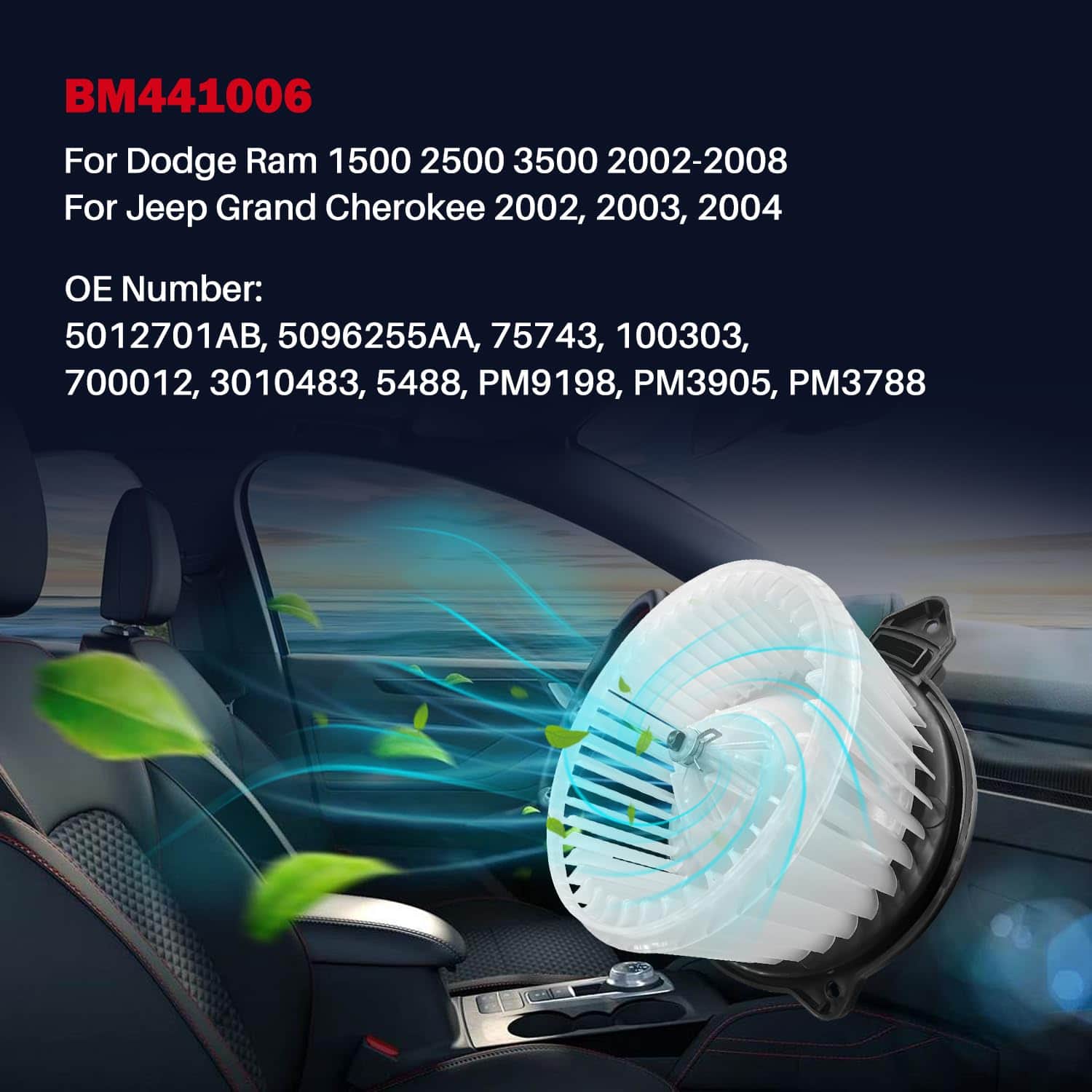 Motor Soplador de Aire Acondicionado Calefactor para Dodge - Imagen 5