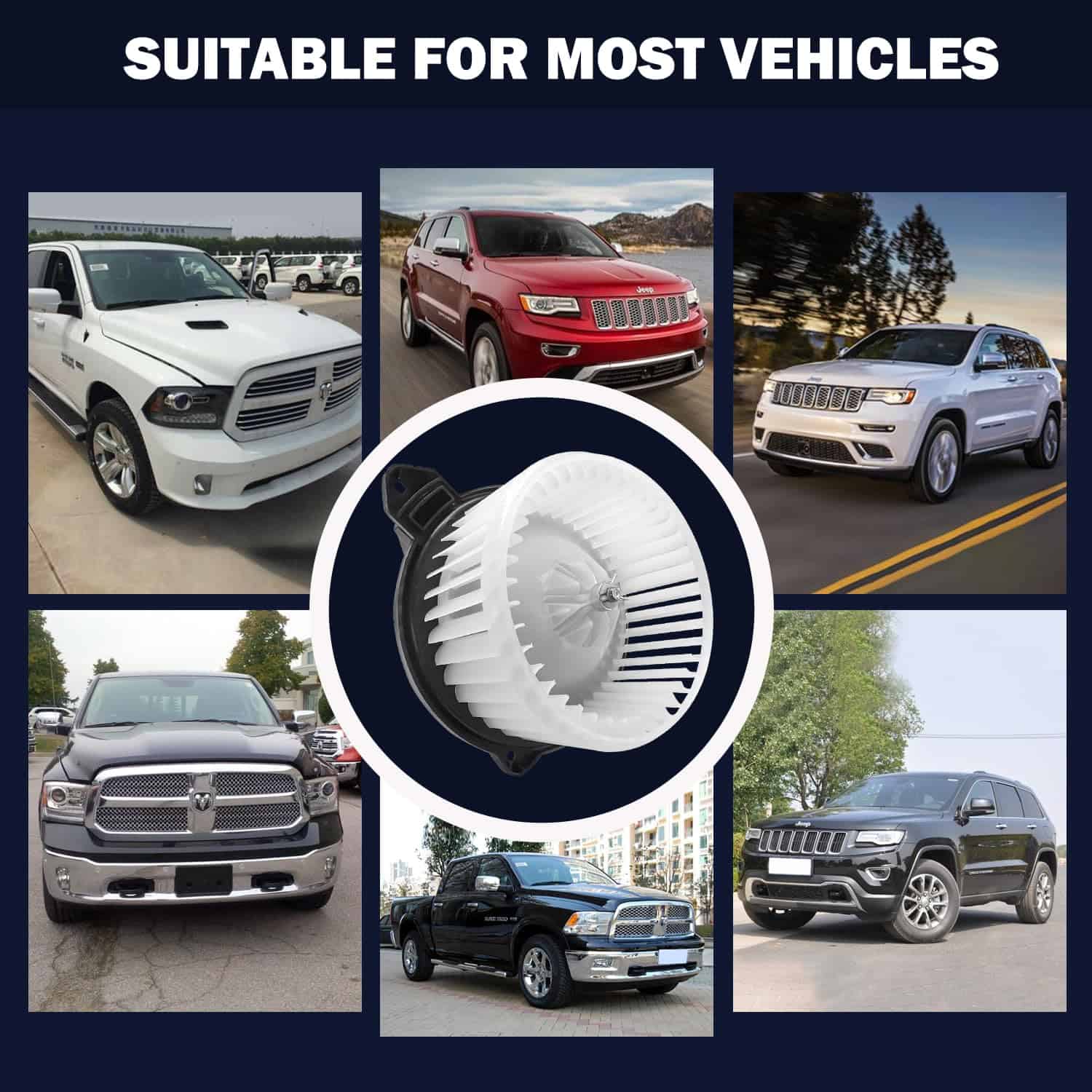 Motor Soplador de Aire Acondicionado Calefactor para Dodge - Imagen 7